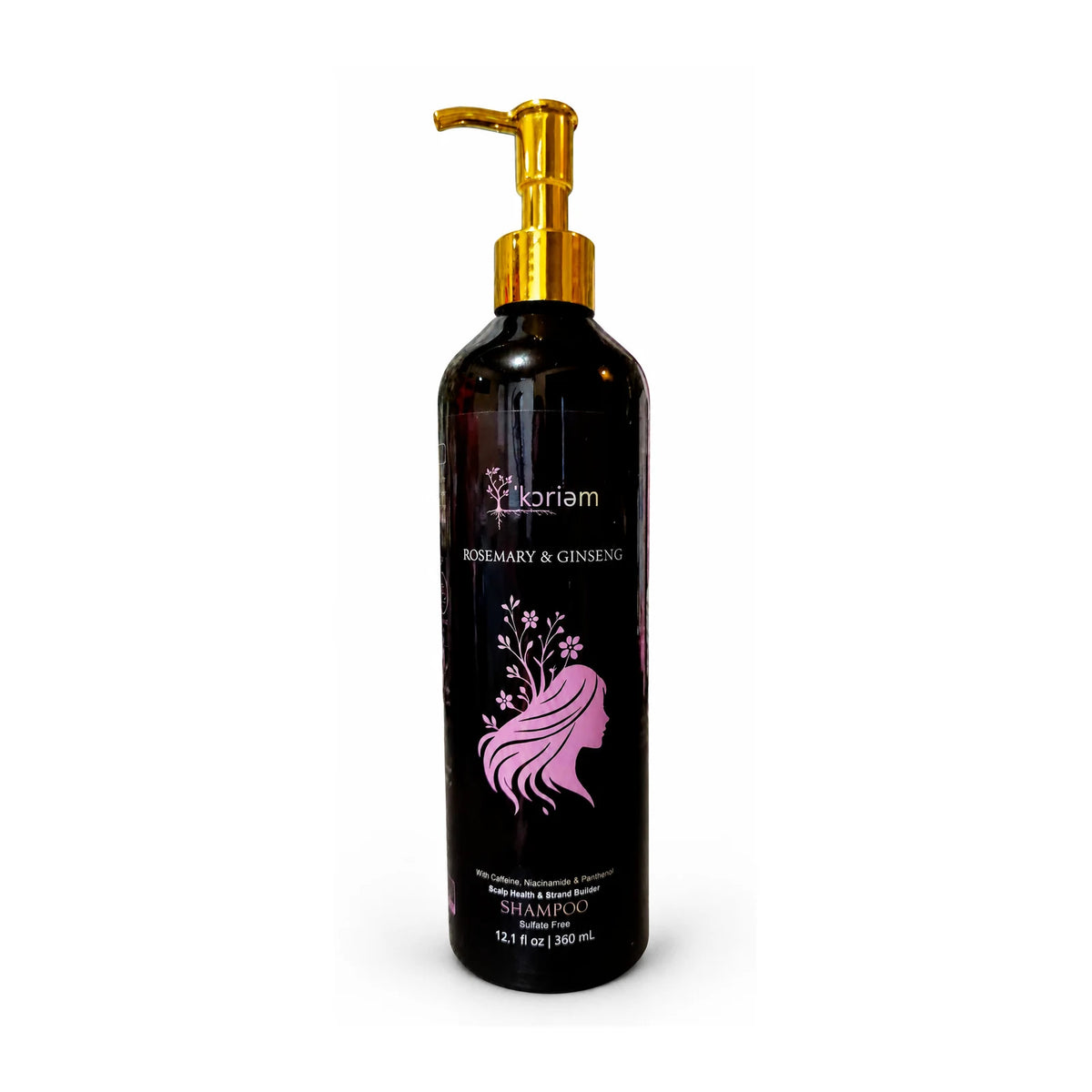 ‘Koriem Rosemary & Ginseng Shampoo - Scalp & Strand Builder