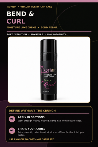 Curl Care Duo Bend and Curl soft definition styling step