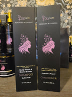 Boxed ’Koriem Rosemary & Ginseng Shampoo and Conditioner