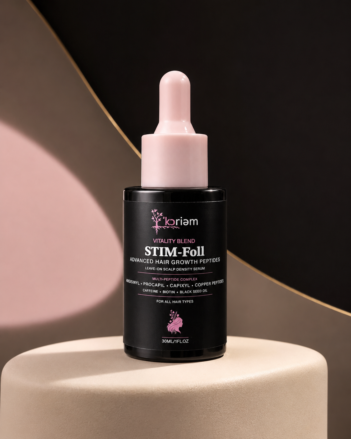 ’Koriem STIM-Foll Peptide Scalp Serum premium product detail