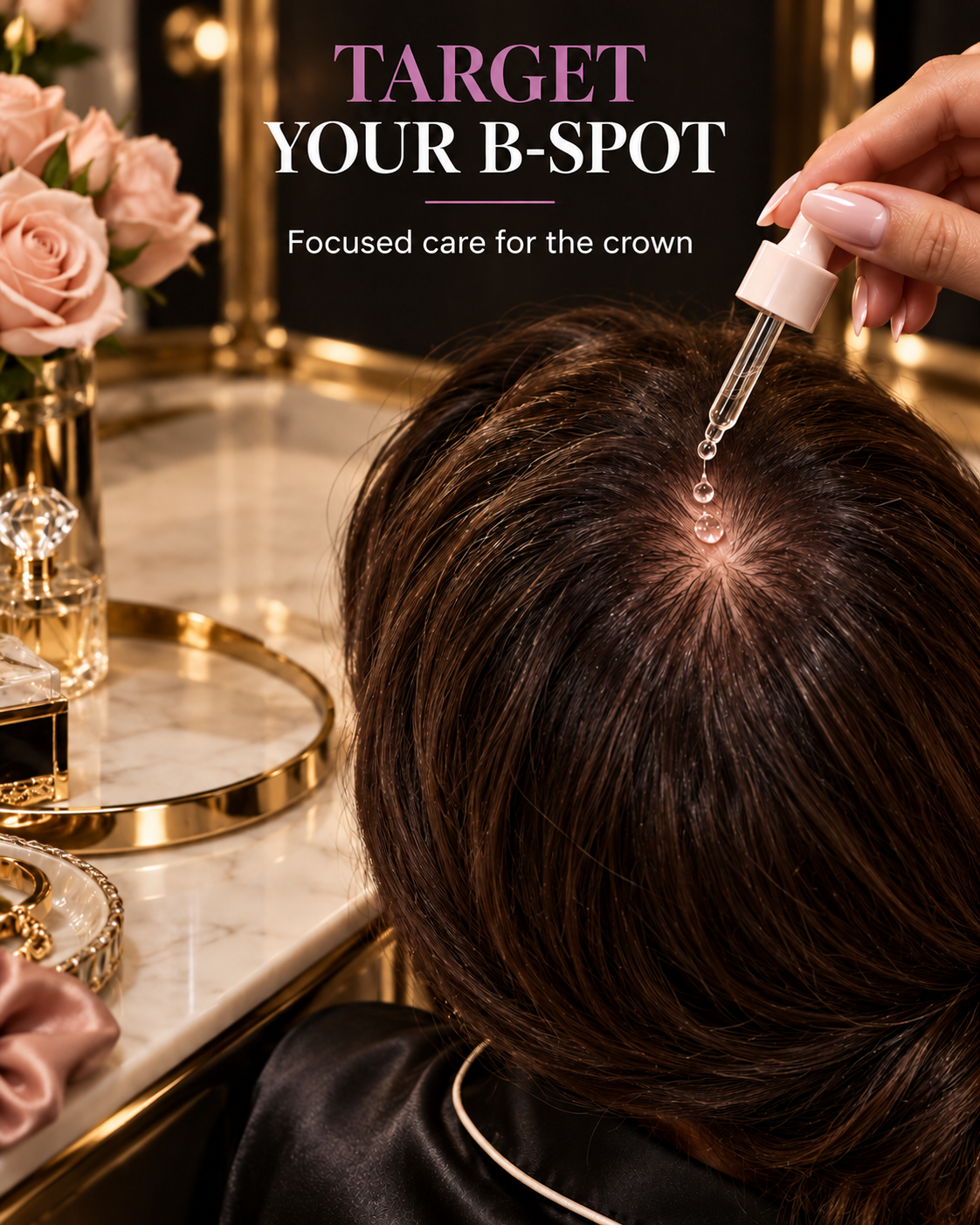 Targeted STIM-Foll application to the crown B-spot