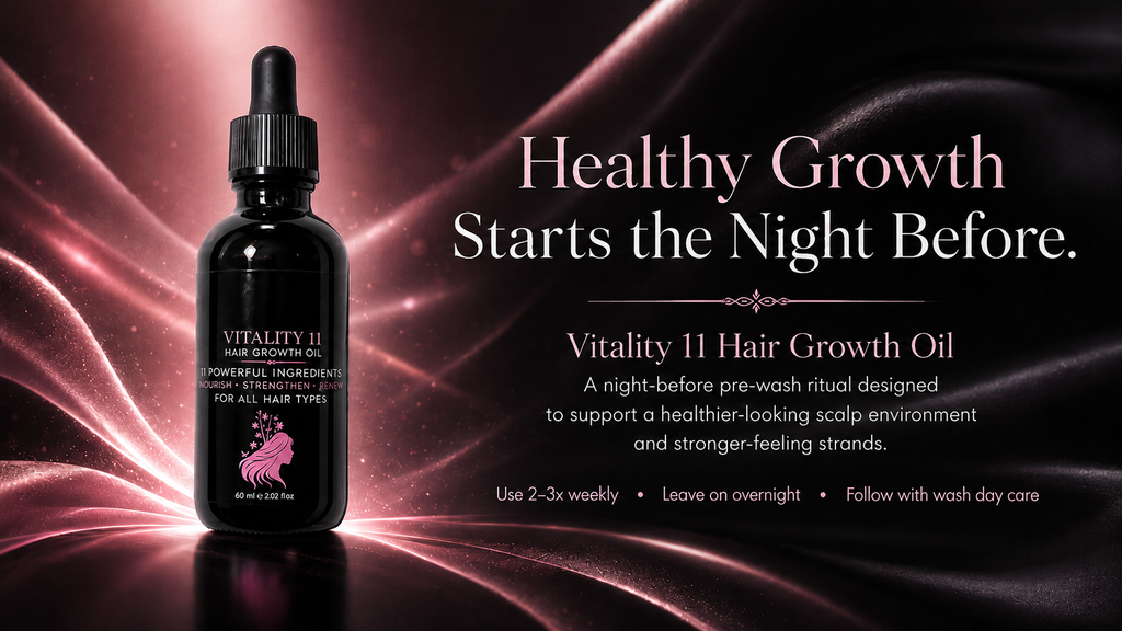 ’Koriem Vitality 11 night-before pre-wash ritual directions