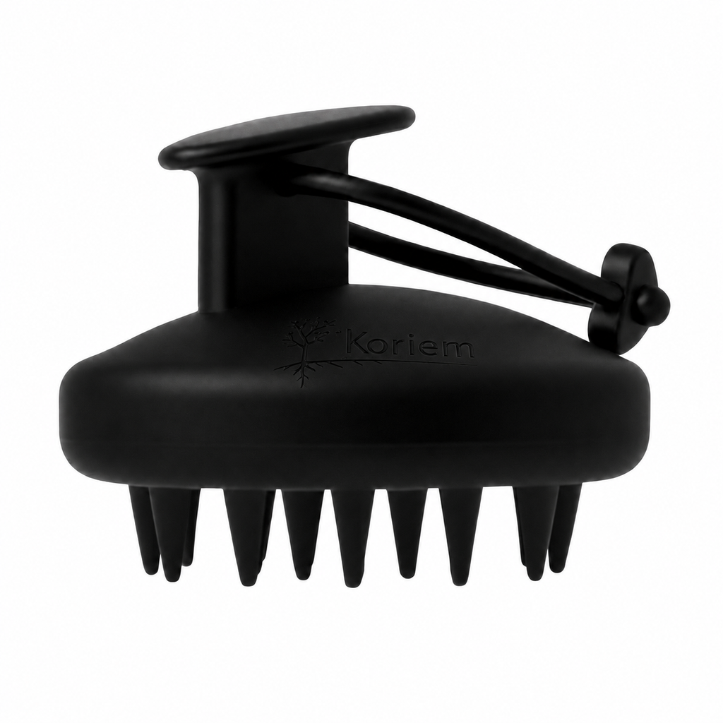 Scalp Massage Brush with Storage Lanyard