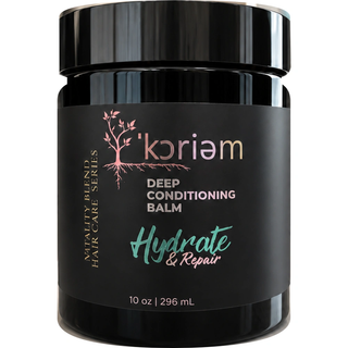 ’Koriem Hydrate & Repair Deep Conditioning Balm — 10 oz black jar