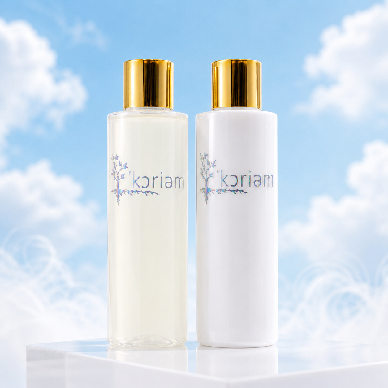 'Koriem Vitality Silk Air Bloom Shampoo & Conditioner volumizing formula
