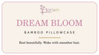 Dream Bloom bamboo pillowcase packaging with the official ‘Koriem logo